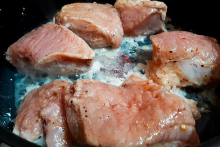 вкусный шашлык на сковороде на сковородке как приготовить