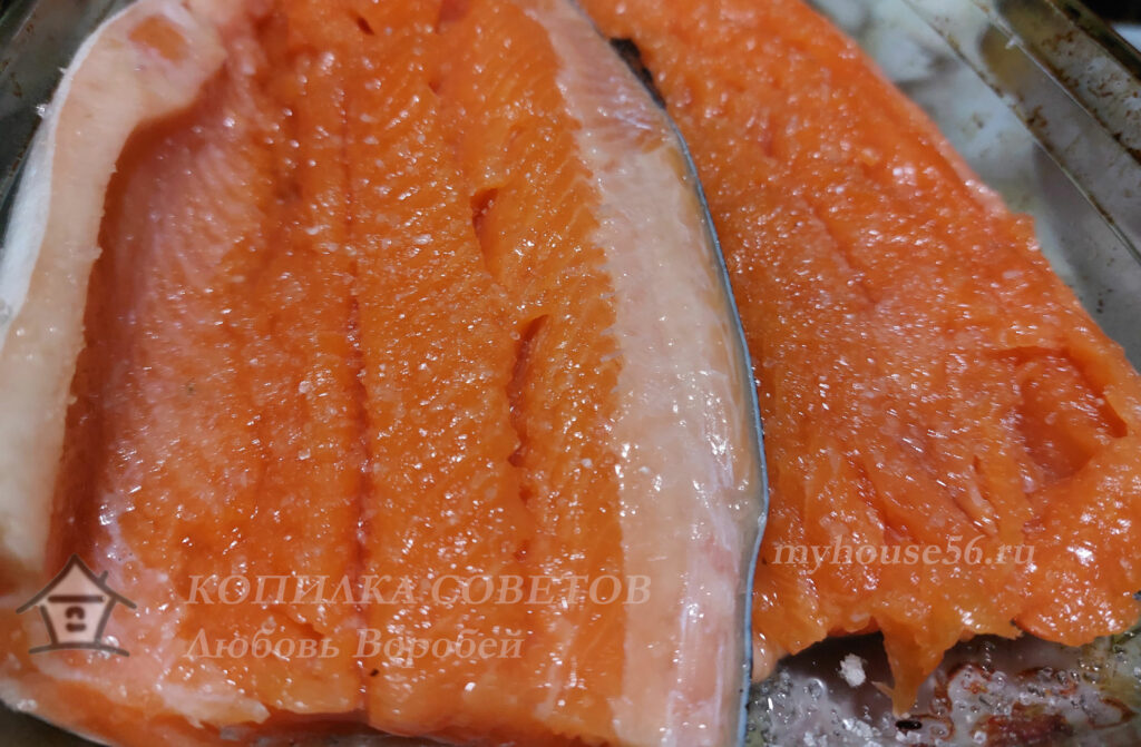 рыба посолить красная форель засолка маринад лосось красное филе